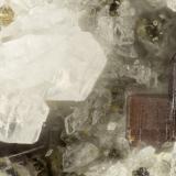 Pseudobrookite<br />Lemolo Lake, Clearwater, Douglas County, Oregon, USA<br />FOV = 1.2 mm<br /> (Author: Doug)