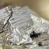 Miargyrite<br />Silver tunnel, Van Silver Property , Brandywine Creek, Vancouver Mining Division, Vancouver Island, British Columbia, Canada<br />FOV = 1.3 mm<br /> (Author: Doug)