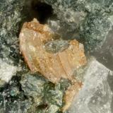 Brookite<br />Hansen Creek Crystal area, Hansen Creek, North Bend, King County, Washington, USA<br />FOV = 1.1 mm<br /> (Author: Doug)