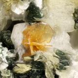 Brookite<br />Hansen Creek Crystal area, Hansen Creek, North Bend, King County, Washington, USA<br />2.8 mm<br /> (Author: Doug)