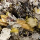 Aegirine<br />Summit Rock, Klamath County, Oregon, USA<br />FOV = 2.9 mm<br /> (Author: Doug)