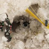 Holfertite<br />Holfertite pit, Starvation Canyon (Searles Canyon), Thomas Range, Juab County, Utah, USA<br />FOV = 2.9 mm<br /> (Author: Doug)
