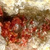 Carminite<br />Gold Hill Mine, Gold Hill, Gold Hill District, Tooele County, Utah, USA<br />FOV = 1.6 mm<br /> (Author: Doug)