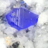 Callaghanite<br />Sierra Magnesite Mine (Premier Chemicals Mine), Gabbs, Gabbs District, Nye County, Nevada, USA<br />FOV = 0.4 mm<br /> (Author: Doug)