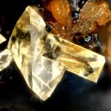 Adamite<br />Gold Hill Mine, Gold Hill, Gold Hill District, Tooele County, Utah, USA<br />FOV = 0.8 mm<br /> (Author: Doug)