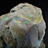 Opal<br />Yita Ridge roughs, Menz and Gishe (Menz na Gishe), Amhara Region, Ethiopia<br />87 mm x 84 mm x 75 mm<br /> (Author: Don Lum)