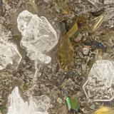 Tridymite<br />Lemolo Lake, Clearwater, Douglas County, Oregon, USA<br />FOV = 3.6 mm<br /> (Author: Doug)