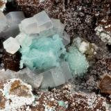 Fluorite<br />Silver Coin Mine, Valmy, Iron Point District, Humboldt County, Nevada, USA<br />FOV = 3.3 mm<br /> (Author: Doug)
