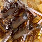 VanadiniteShelby Mine, White Hills, Cerbat Mountains, Gold Basin District, Mohave County, Arizona, USAFOV = 3.7 mm (Author: Doug)