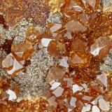 Jarosite<br />New Potosi Mine, Candelaria District, Mineral County, Nevada, USA<br />FOV = 1.7 mm<br /> (Author: Doug)