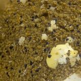 Kainosite-(Y)<br />Whitesmith Mine, Strontian, Lochaber, Argyll and Butte, Scotland / United Kingdom<br />FOV = 2.0 mm<br /> (Author: Doug)