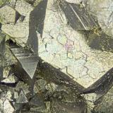 Arsenopyrite<br />Halamanning Mine, Saint Hilary, Mount's Bay District, Cornwall, England / United Kingdom<br />FOV = 4.0 mm<br /> (Author: Doug)