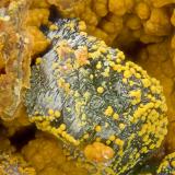 Arseniosiderite, Olivenite<br />Gold Hill Mine, Gold Hill, Gold Hill District, Tooele County, Utah, USA<br />FOV = 2.0<br /> (Author: Doug)