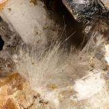 Mazzite-Na<br />Poudrette Quarry, Mont Saint-Hilaire, La Vallée-du-Richelieu RCM, Montérégie, Québec, Canada<br />FOV = 2.6 mm<br /> (Author: Doug)