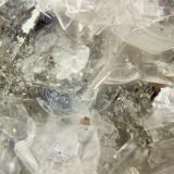 Synchysite-(Ce)<br />Dolyhir Quarry, Wethel, Old Radnor, Powys, Wales / United Kingdom<br />FOV = 2.0 mm<br /> (Author: Doug)