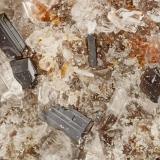 Pseudobrookite<br />Lemolo Lake, Clearwater, Douglas County, Oregon, USA<br />FOV = 1.8 mm<br /> (Author: Doug)