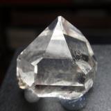Cuarzo (variedad herkimer)<br />Condado Herkimer, New York, USA<br />20x20 mm<br /> (Autor: Ignacio)