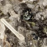 Fluorapatite, HematiteSummit Rock, Klamath County, Oregon, USAFOV = 2.3 mm (Author: Doug)