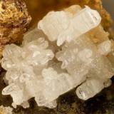 Cerussite<br />Yellow Pine Mine, Goodsprings, Goodsprings District, Clark County, Nevada, USA<br />FOV = 3.4 mm<br /> (Author: Doug)