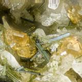 Manganoeudialyte<br />Poudrette Quarry, Mont Saint-Hilaire, La Vallée-du-Richelieu RCM, Montérégie, Québec, Canada<br />FOV = 2.0 mm<br /> (Author: Doug)