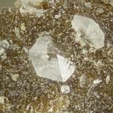Fluorapatite<br />Park Slip West, Cefn Cribwr, Bridgend, Wales / United Kingdom<br />FOV = 2.0 mm<br /> (Author: Doug)