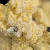 Carpholite<br />Horní Slavkov (Schlaggenwald), Karlovy Vary Region, Bohemia, Czech Republic<br />FOV = 3.7 mm<br /> (Author: Doug)