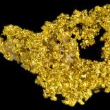 Gold<br />Skamania County, Washington, USA<br />FOV = 3.3 mm<br /> (Author: Doug)