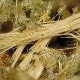 Strunzite<br />Palermo No. 1 Mine, Groton, Grafton County, New Hampshire, USA<br />FOV = 1.8 mm<br /> (Author: Doug)