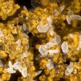 Chabazite-Na<br />U.S. Borax open pit (Boron pit), U.S. Borax Mine, Kramer Borate Deposit, Boron, Kramer District, Kern County, California, USA<br />FOV = 1.6 mm<br /> (Author: Doug)