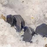 Osumilite<br />Obsidian Cliffs, North Sister Mountain, McKenzie Pass, Lane County, Oregon, USA<br />FOV = 2.0 mm<br /> (Author: Doug)