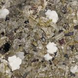 Cristobalite<br />Lemolo Lake Quarry, Douglas County, Oregon, USA<br />FOV = 4.0 mm<br /> (Author: Doug)