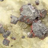 Metacinnabar<br />Mount Diablo Mine, Mount Diablo, Mount Diablo State Park, Clayton, Contra Costa County, California, USA<br />FOV = 4.0 mm<br /> (Author: Doug)
