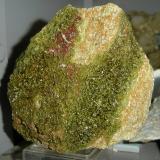 Epidote<br />Morro das Pedras, Formiga, Minas Gerais, Brazil<br />13 x 11 x 10 cm<br /> (Author: Anísio Cláudio)