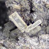 Cerussite<br />Callahan Mine, Brooksville, Hancock County, Maine, USA<br />FOV = 4.0 mm<br /> (Author: Doug)