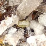 Chlorargyrite<br />Blue Bell Mine, Baker, Soda Lake Mountains, San Bernardino County, California, USA<br />FOV = 4.0 mm<br /> (Author: Doug)