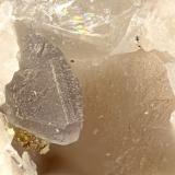 Fluorite<br />Evening Star Mine, Tiger Wash, Belmont Mountain, Tonopah, Osborn District, Maricopa County, Arizona, USA<br />FOV = 2.0 mm<br /> (Author: Doug)