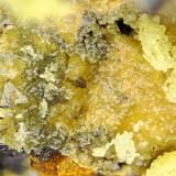 Sulphur<br />Steamboat Hot Springs, Steamboat, Steamboat Springs District, Washoe County, Nevada, USA<br />FOV = 4.0 mm<br /> (Author: Doug)