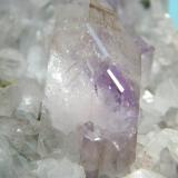 Quartz (variety amethyst)<br />Brandberg area, Erongo Region, Namibia<br />60mm x 123mm x 45mm<br /> (Author: Heimo Hellwig)