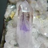 Quartz (variety amethyst)<br />Brandberg area, Erongo Region, Namibia<br />60mm x 123mm x 45mm<br /> (Author: Heimo Hellwig)