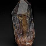 Quartz, Rutile<br />Placerville, Placerville District, El Dorado County, California, USA<br />7.4 x 2.5 cm<br /> (Author: am mizunaka)