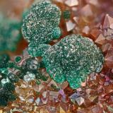 Pseudomalachite<br />Douglas Hill Mine, Singatse Range, Yerington District, Lyon County, Nevada, USA<br />FOV = 3.7 mm<br /> (Author: Doug)