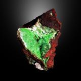 Conichalcita (Conicalcita)Bisbee, Distrito Warren, Montes Mule, Condado Cochise, Arizona, USA5 x 5 cm. (Autor: Antonio P. López)