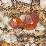 SpessartineSierra East Grants, Condado Cibola, New Mexico, USAFOV = 4.0 mm (Author: Doug)