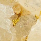 Gold<br />Reef Mine, Carr Canyon, Huachuca Mountains, Hartford District (Huachuca Mountains District), Cochise County, Arizona, USA<br />FOV = 2.0 mm<br /> (Author: Doug)