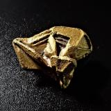 Gold, Palladium<br />Oro Blanco Paru claim, Santa Elena de Uairén, Gran Sabana, Bolívar State, Venezuela<br />14.5 mm x 11.4 mm x 9.7 mm<br /> (Author: Don Lum)