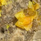 Francevillite<br />Pandora Mine, La Sal, La Sal District (Paradox Valley District), San Juan County, Utah, USA<br />FOV = 1.1 mm<br /> (Author: Doug)