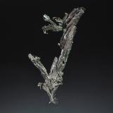 Dyscrasite after Allargentum and with Silver<br />Bouismas Mine, Agdz, Bou Azzer mining district, Zagora Province, Drâa-Tafilalet Region, Morocco<br />2.5 x 5.9 cm<br /> (Author: crosstimber)