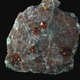 Esfalerita<br />Mina Rucheng, Caojia, Nuanshui, Rucheng, Prefectura Chenzhou, Provincia Hunan, China<br />20,5 x 14,4<br /> (Autor: Xavier Bordas)