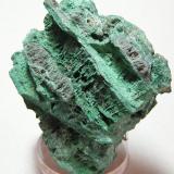 Malachite<br />Tsumeb Mine, Tsumeb, Otjikoto Region, Namibia<br />66mm x 65mm x 56mm<br /> (Author: Heimo Hellwig)