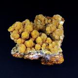 Mimetita<br />Mina San Pedro (Mina San Pedro Corralitos), Grupo Candelaria, San Pedro Corralitos, Municipio Casas Grandes, Chihuahua, México<br />5 x 5 cm.<br /> (Autor: Antonio P. López)